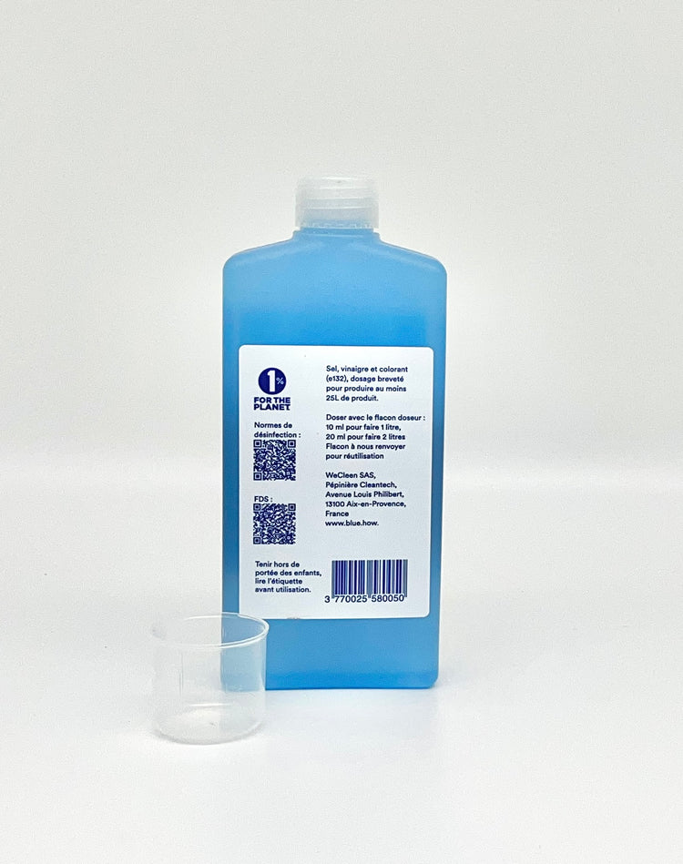Recharge Blue 250 ml - compatible uniquement avec le Kit Pro - 25 litres