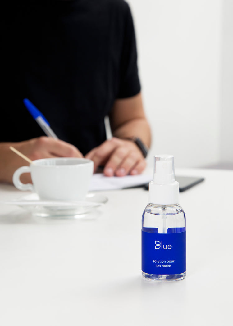 Flacon pour la solution pour les mains (vide)