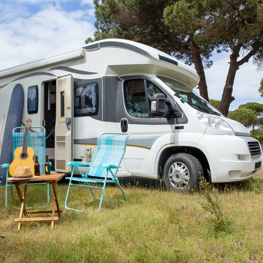 Blue un désinfectant à utiliser pour les campings 